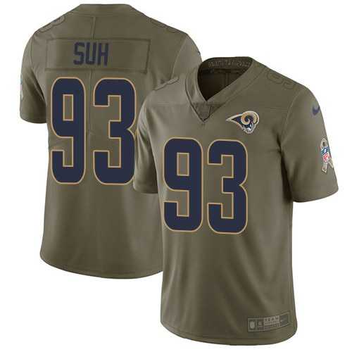 Nike Rams 93 Ndamukong Suh Olive Salute To Service Limited Jersey Dzhi,We sell and wholesale Nike Rams 93 Ndamukong Suh Olive Salute To Service Limited Jersey Dzhi on line form chian!